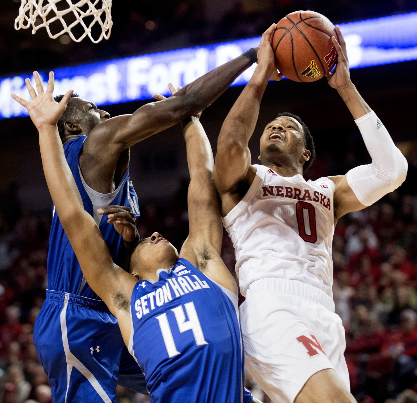 Nebraska men's hoops vs. Seton Hall, 11/14